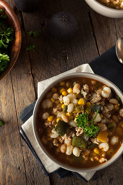 istock Hot Homemade White Bean Chicken Chili 508211794
