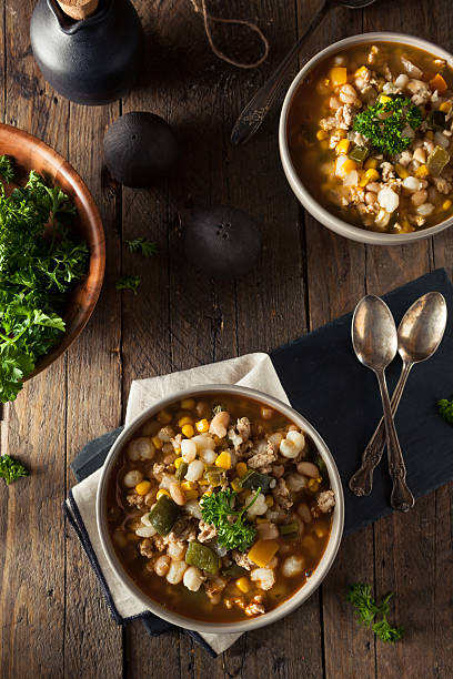 istock Hot Homemade White Bean Chicken Chili 508211806