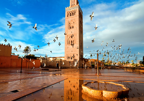 Mezquita de Koutoubia, Marrakech, Marruecos photo
