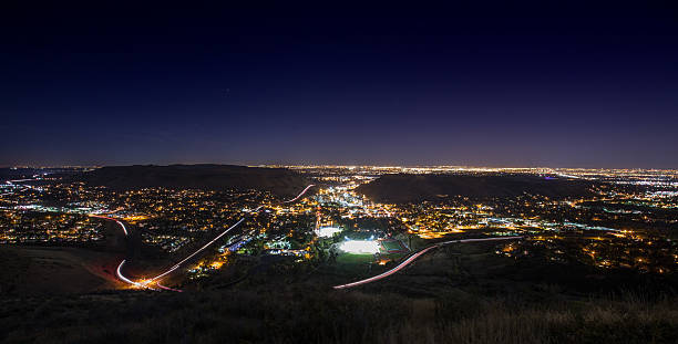 istock Golden Colorado at night. 508214170