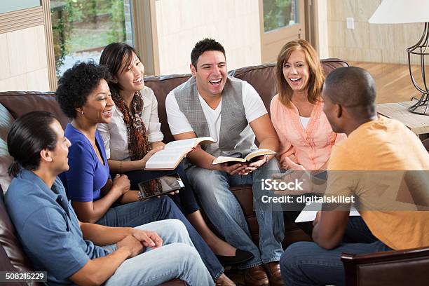 Small Group Stock Photo - Download Image Now - Church, Group Of People, Bible