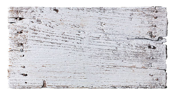 istock Old white wooden board background. 508216591