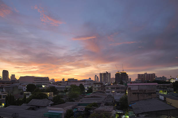 istock Bangkok in early morning sky 508219546