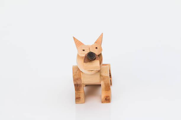 istock toy wooden dog two 508223214