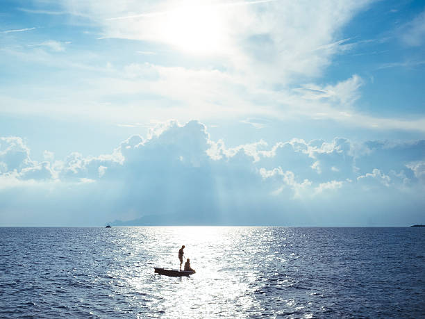 istock Mediterranean Sea at sunset near Genova 508228553