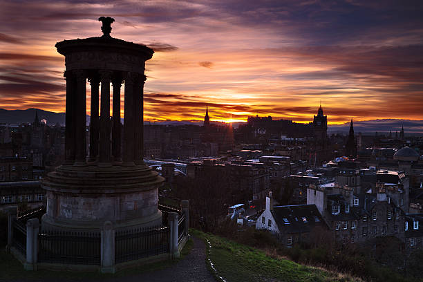 istock Edinburgh city at sunset 508228691