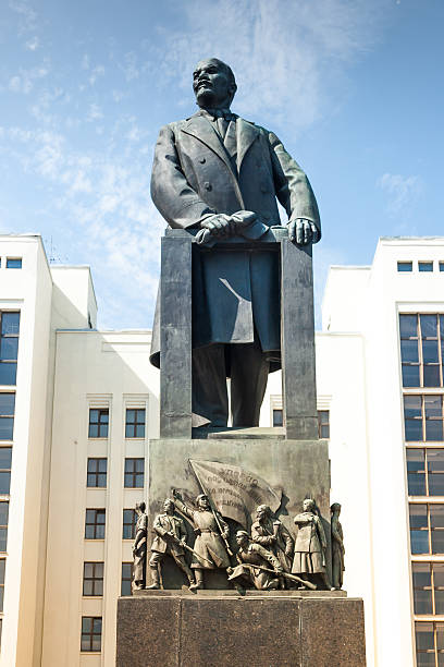 istock Statue of Lenin, Minsk 508228811