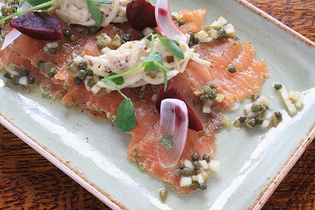 istock gravlax salmon plated meal 508231853
