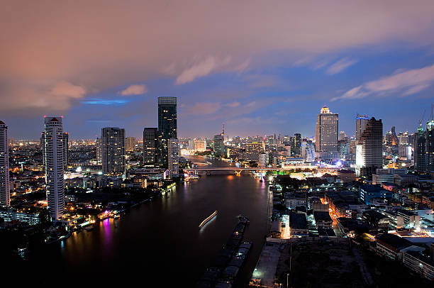 istock Bangkok City at night time 508232641
