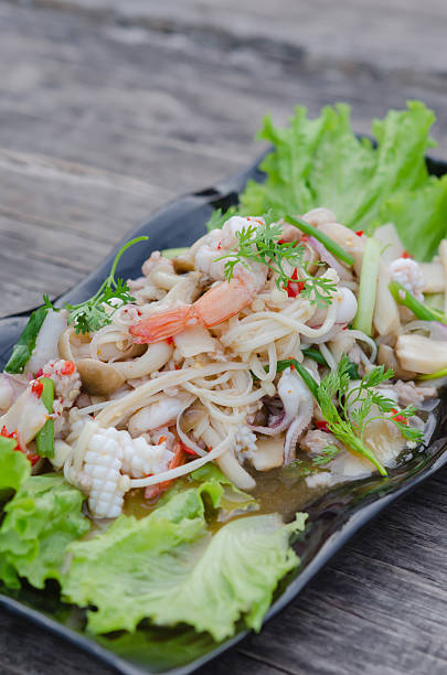 istock spicy seafood salad 508233161