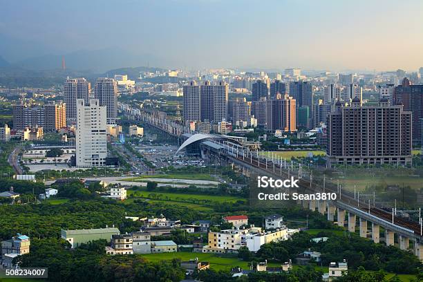 Aerial View Of Zhubei City Stock Photo - Download Image Now - Hsinchu City, Aerial View, Taiwan