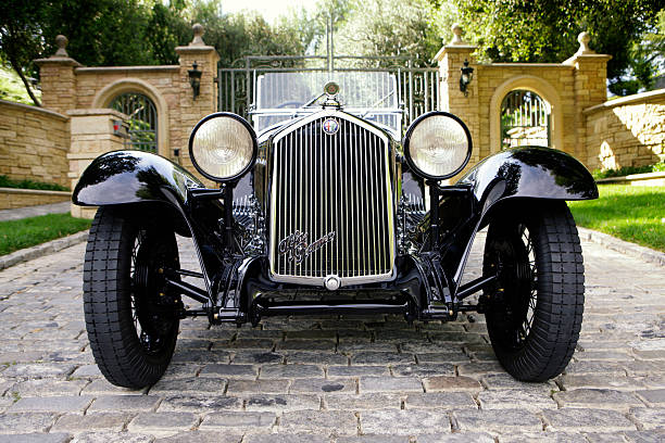 alfa romeo 1750 cc zagato - 1920 1929 photos et images de collection