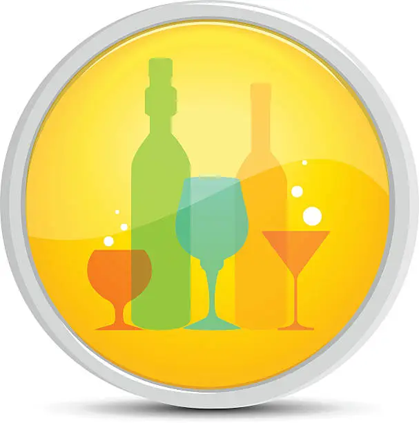 Vector illustration of Drink icon