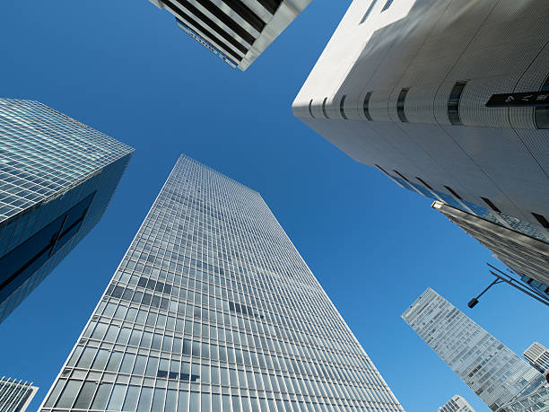 istock Business district of high-rise building 508250748