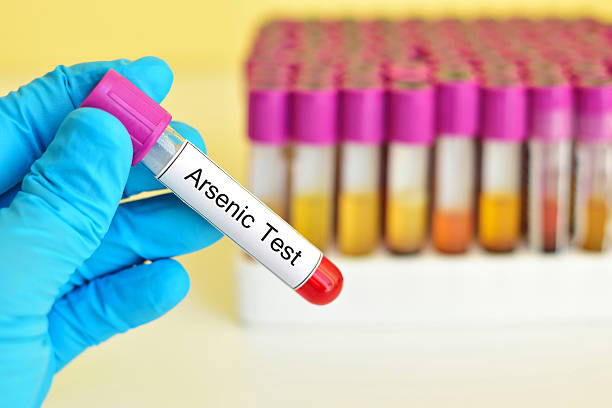 Arsenic test stock photo