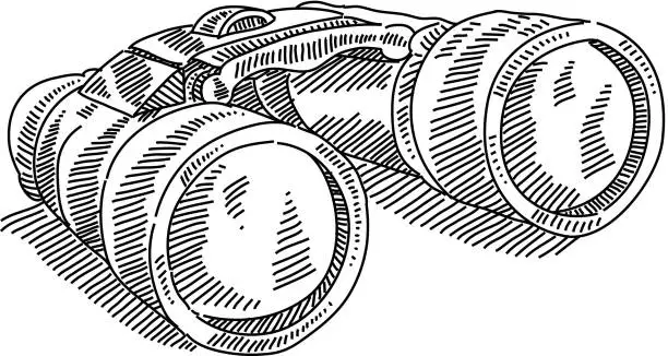 Vector illustration of Binocular