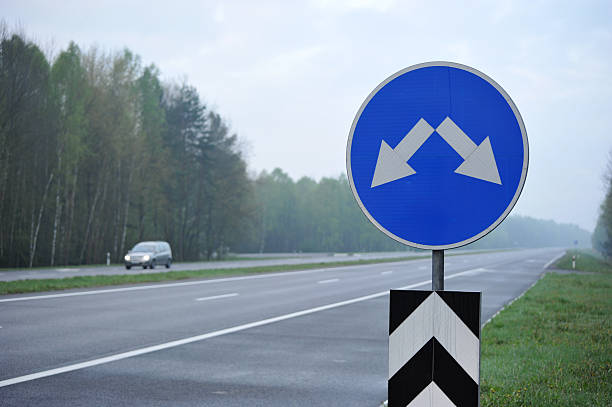 istock road sign on the highway 508253182