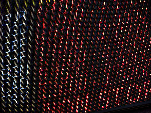 istock Foreign Currency Exchange Rate Trading On Display 508253752