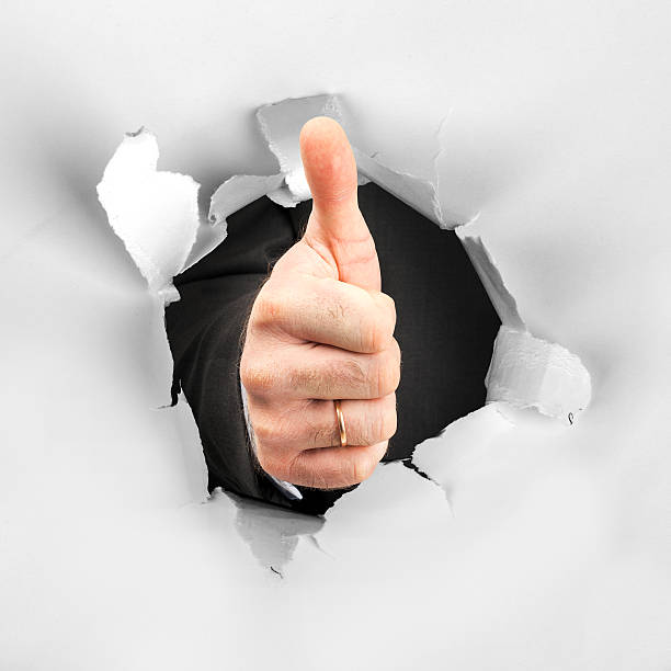 istock Businessmans hand showing ok 508259096