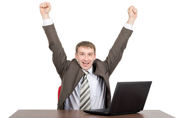 istock Businessman working on laptop 508261026