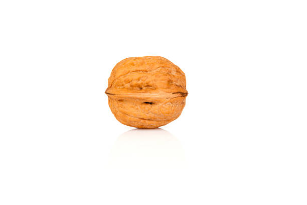 istock Healthy snakcs nuts - walnuts isolated on the white background 508263418