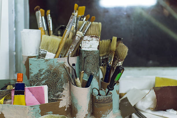 istock working corner of the artist 508265176