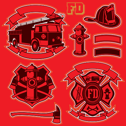 FireFigthers vector set