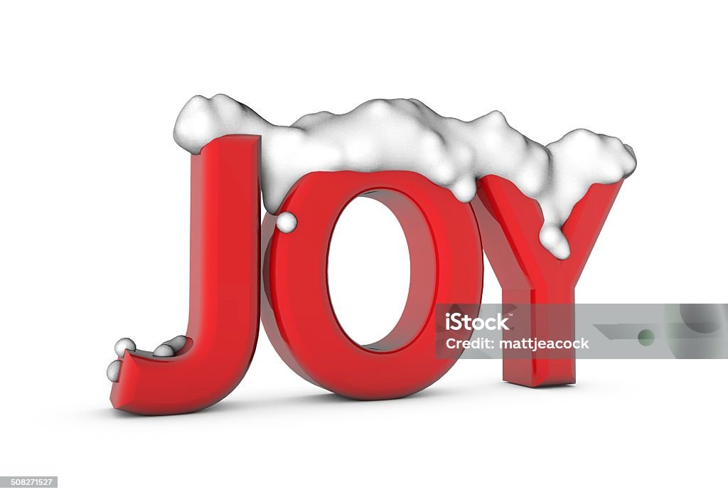 Joy covered in snow Click below for more Christmas and festive images Celebration Stock Photo