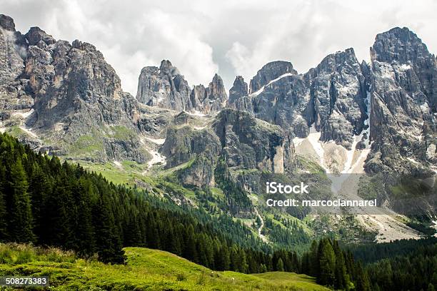 Montanhas Dolomitas - Fotografias de stock e mais imagens de Abeto - Abeto, Alpes Europeus, Ao Ar Livre