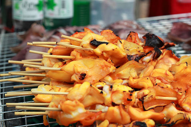 istock B-B-Q Grilled Squid in the market 508274429