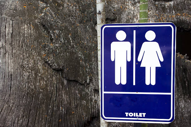 istock signs go to  toilet. 508274493