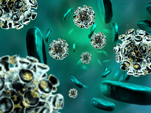 istock blood cells and virues 508274985