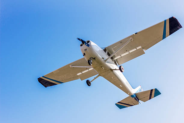light sport aircraft sport airplane - sky background ultralight photos stock pictures, royalty-free photos & images