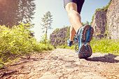 Healthy trail run