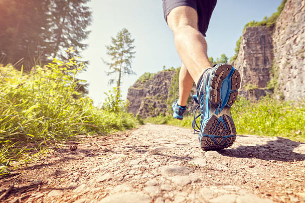 วิ่งเทรลเพื่อสุขภาพ - cross country running ภาพสต็อก ภาพถ่ายและรูปภาพปลอดค่าลิขสิทธิ์