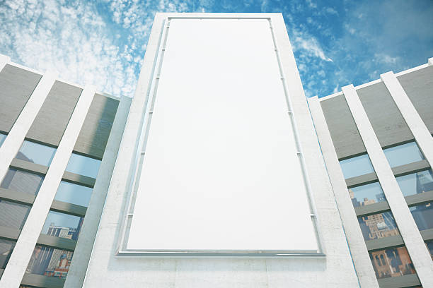 istock Large billboard on the wall of a building 508294916