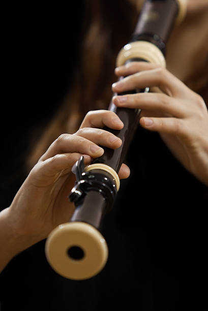 istock Hands girl playing of recorder 508295266