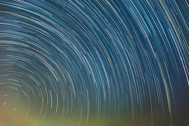 istock Star trails movement at night in Thailand. 508295988