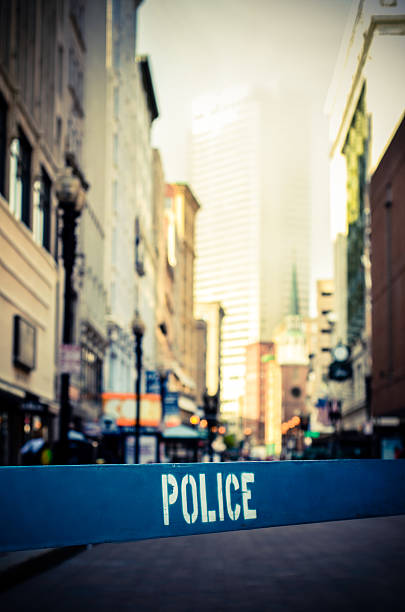 istock Retro City Crime Scene 508296475