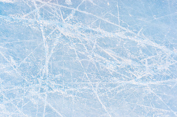 istock Ice texture on an ice skating rink 508297196