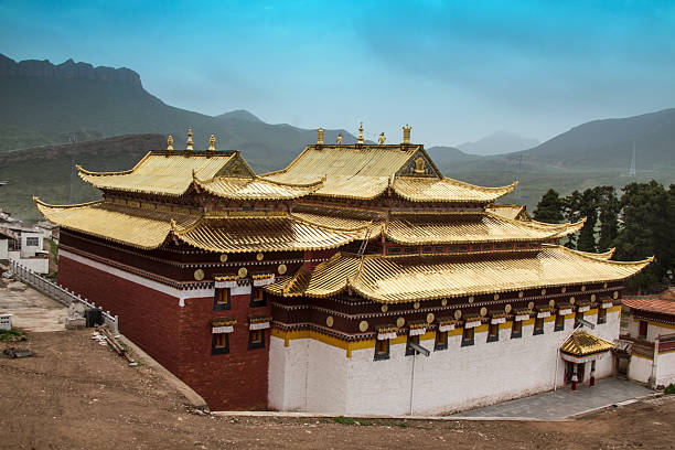 istock Langmusi temple in Sichuan 508297311