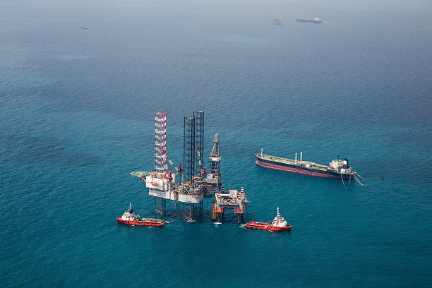 istock Offshore oil rig drilling gas platform 508298388