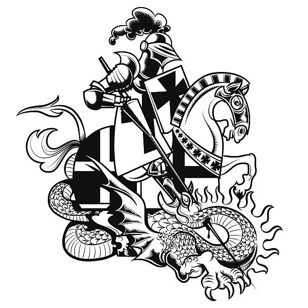 san giorgio - st george stock-grafiken, -clipart, -cartoons und -symbole