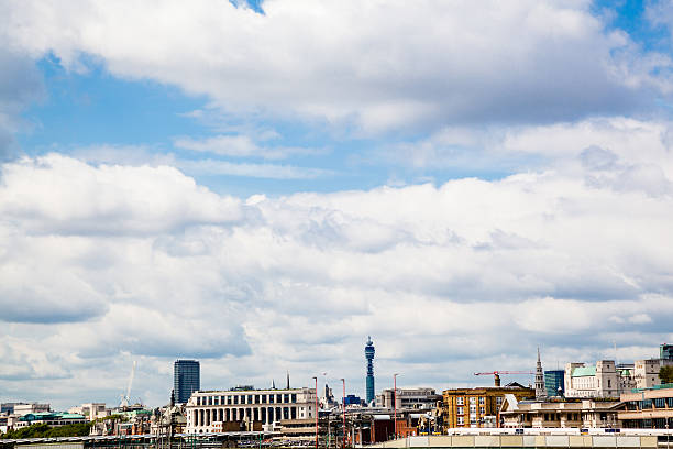 istock London skyline with BT tower from London Bridge 508301857