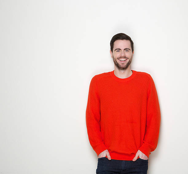 istock Portrait of a young man with beard smiling 508302117