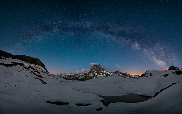 istock milky way over the mountains 508303077