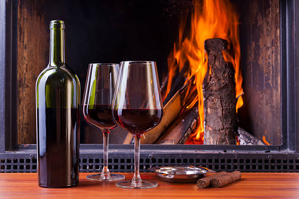 istock cozy fireplace at home 508313704