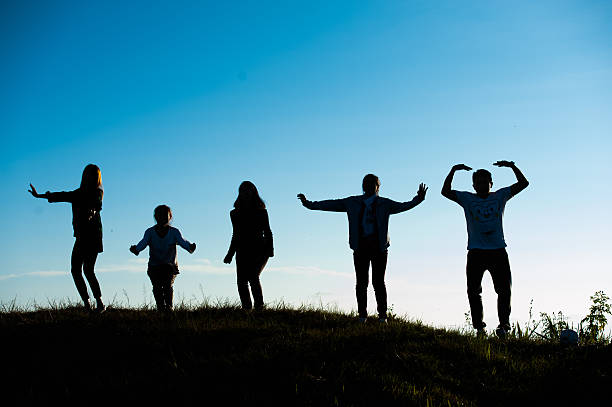 istock Asia young man and jumping on mountain 508316820