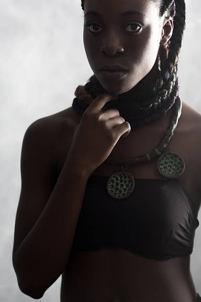 istock confident calm black woman with long braids 508317664