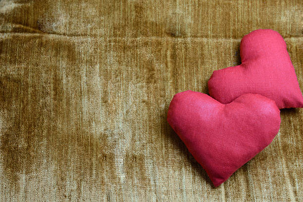 istock couple of red heart on corrugated 508317686